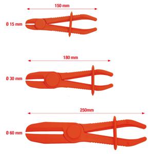 KS Tools 115.5050 Slang-afklemm-tangset, 3-delig