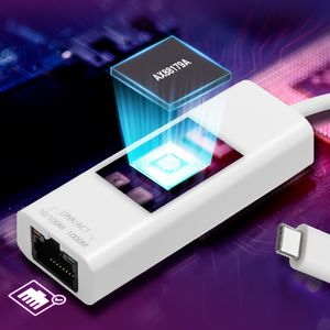 EDIMAX EU-4306C Netwerkadapter 10 / 100 / 1000 MBit/s USB-C, RJ45