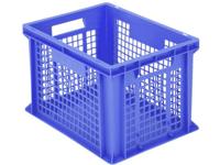 1658742 Stapelbak Classic Geschikt voor levensmiddelen (l x b x h) 400 x 300 x 265 mm Blauw 1 stuk(s)