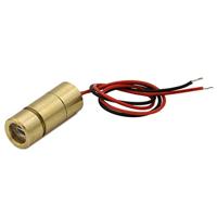 Lijnlaser, rood, 650 nm, 60 °, Ø9x21 mm, Laser Class 1, Focus instelbaar, Kabellengte 140 mm - 70135336