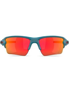 Oakley lunettes de soleil Flak 2.0 à monture rectangulaire - Bleu