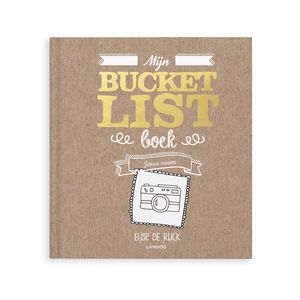 Mijn Bucketlist boek met naam en foto (Softcover)