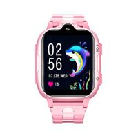 DCU TECNOLOGIC Smartwatch voor kinderen, GPS-positionering, videogesprekken, touchscreen, compatibel met iOS- en Android-apparaten, kleur: roze
