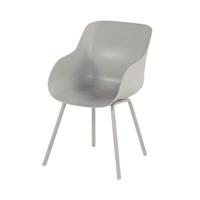 Hartman Sophie Rondo Organic tuinstoel Misty grey