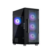 Boitier Moyen Tour ATX Zalman I3 Neo aRGB avec panneau vitré (Noir)