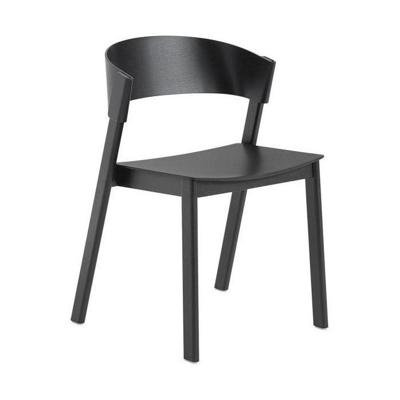 Muuto Cover Side eetkamerstoel zwart