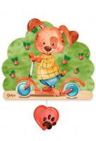 Dekori muziekdoos hond op step junior 23 x 32 cm