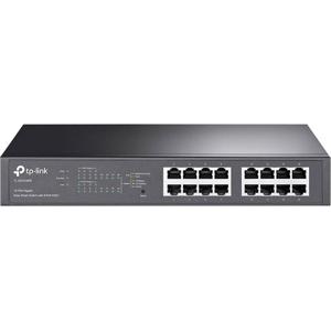 TP-Link TL-SG1016PE Managed L2 Gigabit Ethernet (10/100/1000) Power over Ethernet (PoE) 1U Zwart