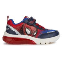 Geox Jongens J Ciberdron Boy F Sneakers, rood (navy red), 34 EU