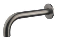 inbouw-uitloop rond 20cm 1/2 gunmetal