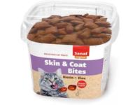 Sanal Cat Skin & Coat Bites beker 6 x 75 g