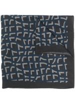 Tagliatore foulard à motif géométrique - Bleu