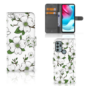 Motorola Moto G60s Hoesje Dogwood Flowers