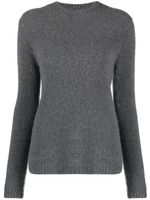 Lisa Yang Silas crew-neck ribbed-knit jumper - Gris