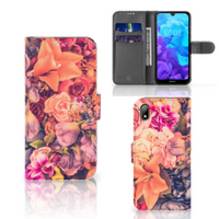 Huawei Y5 (2019) Hoesje Bosje Bloemen - thumbnail