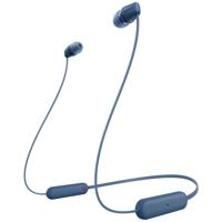 Sony WI-C100 In Ear headset Bluetooth Stereo Blauw Headset, Klankregeling, Volumeregeling, Nekband, Bestand tegen zweet, Waterafstotend - thumbnail