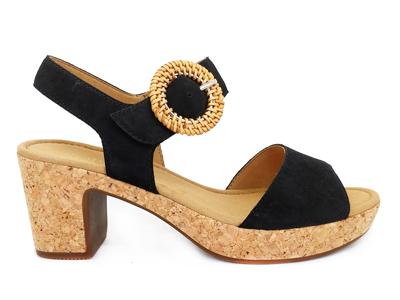 Zwarte Gabor Sandalen