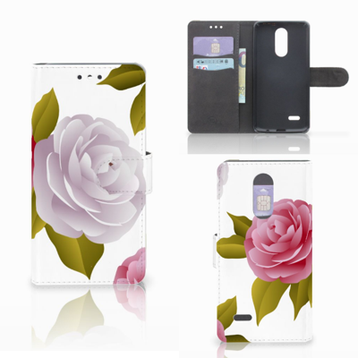 LG K4 (2017) Hoesje Roses LG K4 (2017) Hoesje Roses