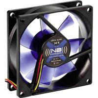 NoiseBlocker BlackSilent X1 PC-ventilator (b x h x d) 80 x 80 x 25 mm