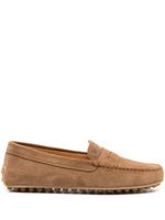 Tod's mocassins Gommino en daim - Marron