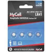 HYCELL LR41 1,5 V alkalinebatterij (4 stuks)