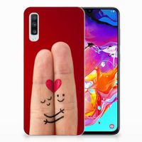 Samsung Galaxy A70 Silicone Back Cover Liefde - Origineel Romantisch Cadeau - thumbnail