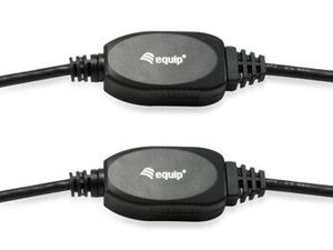 Equip 133348 USB-kabel 15 m USB 3.2 Gen 1 (3.1 Gen 1) USB A Zwart