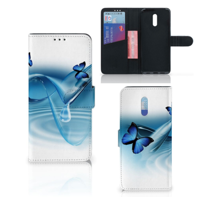 OPPO Reno Telefoonhoesje met Pasjes Vlinders OPPO Reno Telefoonhoesje met Pasjes Vlinders