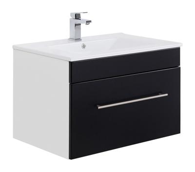 Saniclear Viva badkamermeubel 75cm zwart