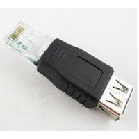 USB A Female to RJ45 Adapter, - thumbnail