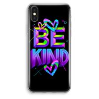 Be Kind: iPhone XS Max Transparant Hoesje - thumbnail