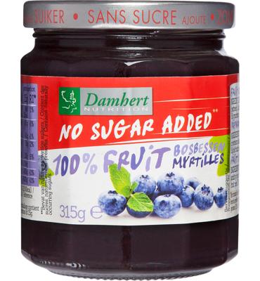 Damhert Damhert 100% Bosbessen Confiture (315g) Damhert Damhert 100% Bosbessen Confiture (315g)