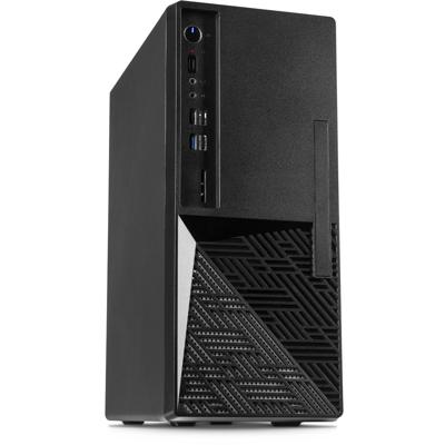 Inter-Tech S-703 Desktop PC-behuizing Zwart