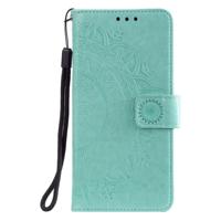 Shop4 - Xiaomi Mi 9T Pro  Hoesje - Wallet Case Mandala Patroon Mint Groen