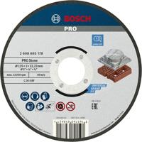 Bosch 1x PRO Stone Longlife doorslijpschijf voor kleine haakse slijpers en asgat 22,23 mm (voor Holle bakstenen bouwsteen, Marmer, Ø 125 mm, Professional Accessoires Kleine haakse slijper)