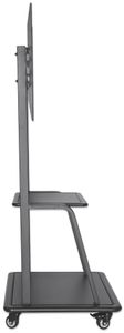 Manhattan 461665 flat panel vloer standaard Portable flat panel floor stand Zwart 2,54 m (100 )