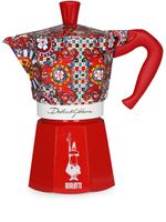 Dolce & Gabbana grande cafetière à expresso Moka - Rouge