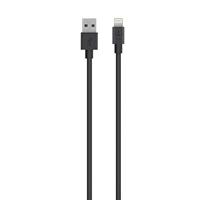 Belkin Mixit Lightning-/ USB-oplaadkabel (geschikt voor iPhone 11, 11 Pro, 11 Pro Max, XS, XS Max, XR, X, 8/8 Plus en andere apparaten, 3 m) zwart