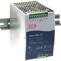 Mean Well SDR-480-48 DIN-rail netvoeding 48 V/DC 10 A 480 W Aantal uitgangen: 1 x Inhoud: 1 stuk(s) - thumbnail