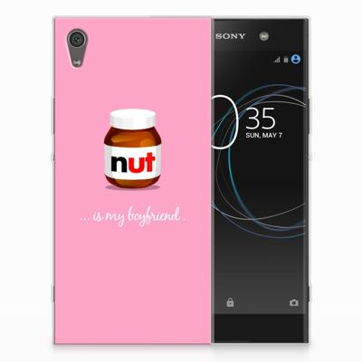 Sony Xperia XA1 Ultra Siliconen Case Nut Boyfriend Sony Xperia XA1 Ultra Siliconen Case Nut Boyfriend
