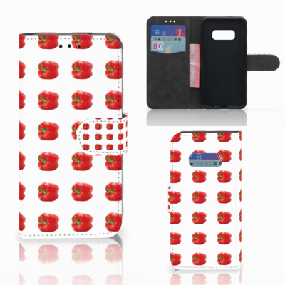 Samsung Galaxy S10e Book Cover Paprika Red Samsung Galaxy S10e Book Cover Paprika Red