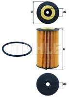 Oliefilter KNECHT, Diameter (mm)56mm, u.a. für Opel, Chevrolet, Vauxhall, Fiat, Suzuki, Alfa Romeo, Saab - thumbnail