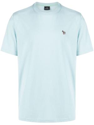 PS Paul Smith T-shirt met geborduurd logo - Blauw