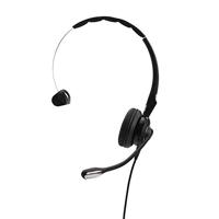 Jabra Biz 2400 II QD on-ear mono headset met snelkoppeling - lichtgewicht Ultra Noise Cancelling kabel-hoofdtelefoon met HD Voice en zacht hoofdkussen voor tafeltelefoons