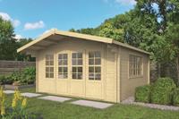 Blokhut Blackpool 440x340 cm + luifel 90 cm