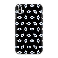 Eyes pattern: iPhone X Tough Case - thumbnail