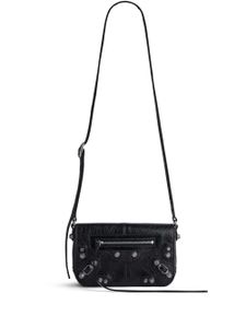 Balenciaga sac porté épaule Le Cagole en cuir - Noir