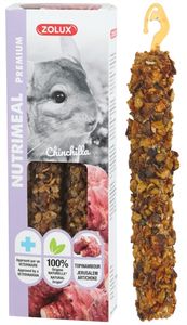 ZOLUX NUTRIMEAL STICK CHINCHILLA AARDPEER 110 GR 3 ST