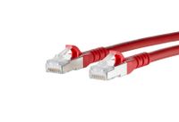 METZ CONNECT Cat6A S/FTP, 0.5m netwerkkabel Rood 0,5 m S/FTP (S-STP)