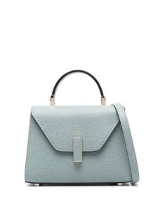 Valextra petit sac cabas en cuir - Bleu